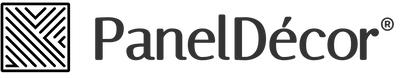 transparent panel decor logo