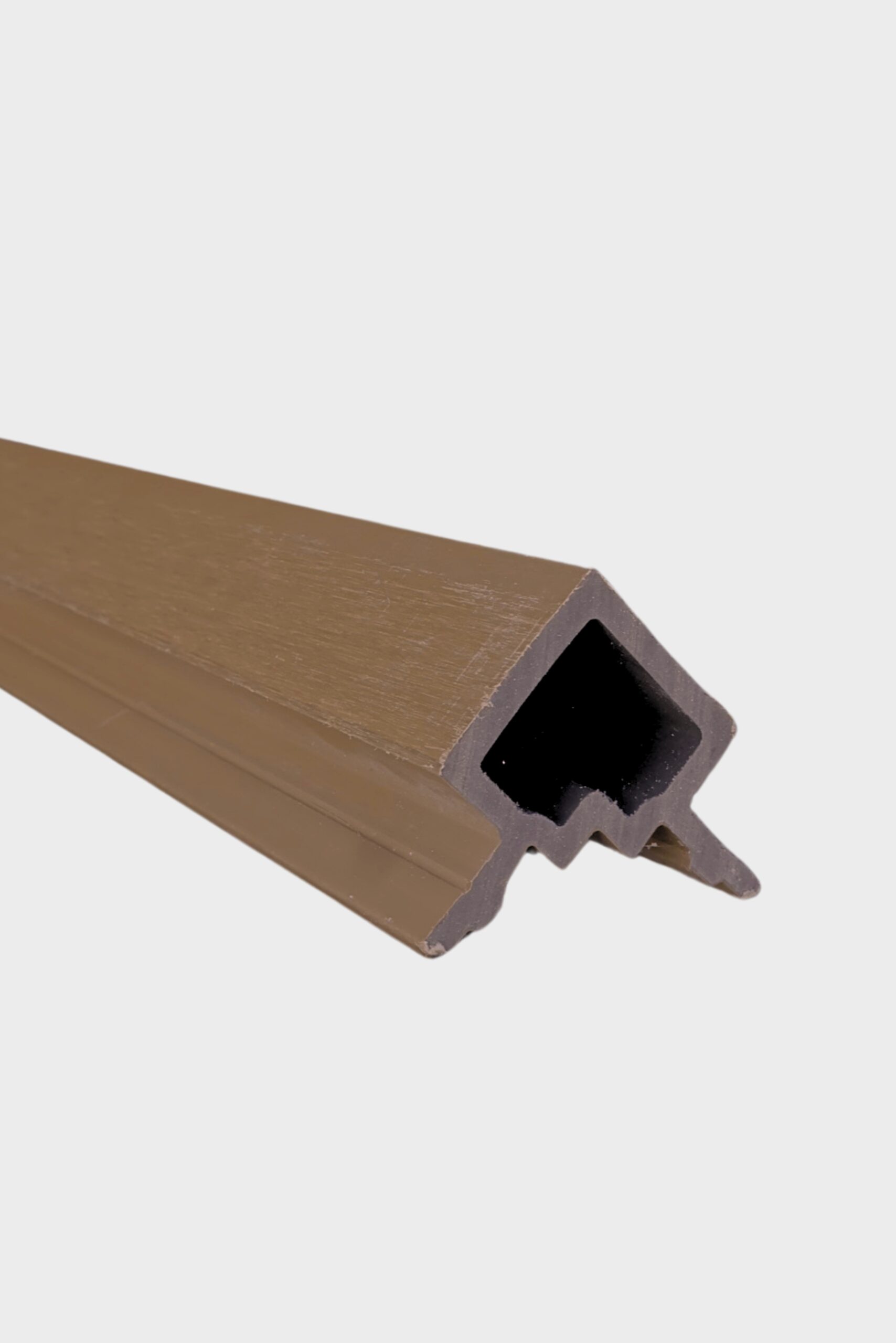 Light Walnut and Black Corner