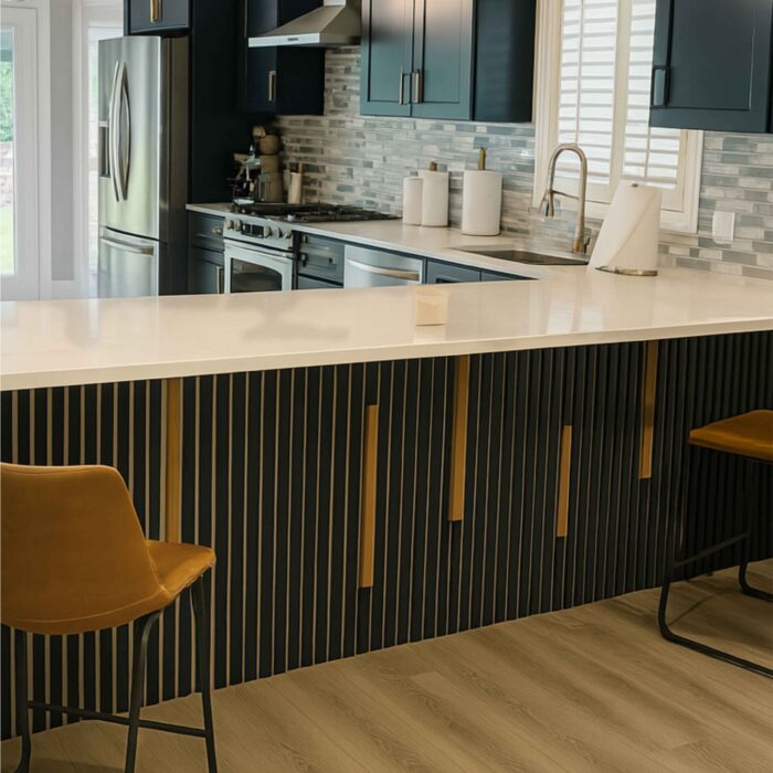 Slate Black Pine, Grey Felt