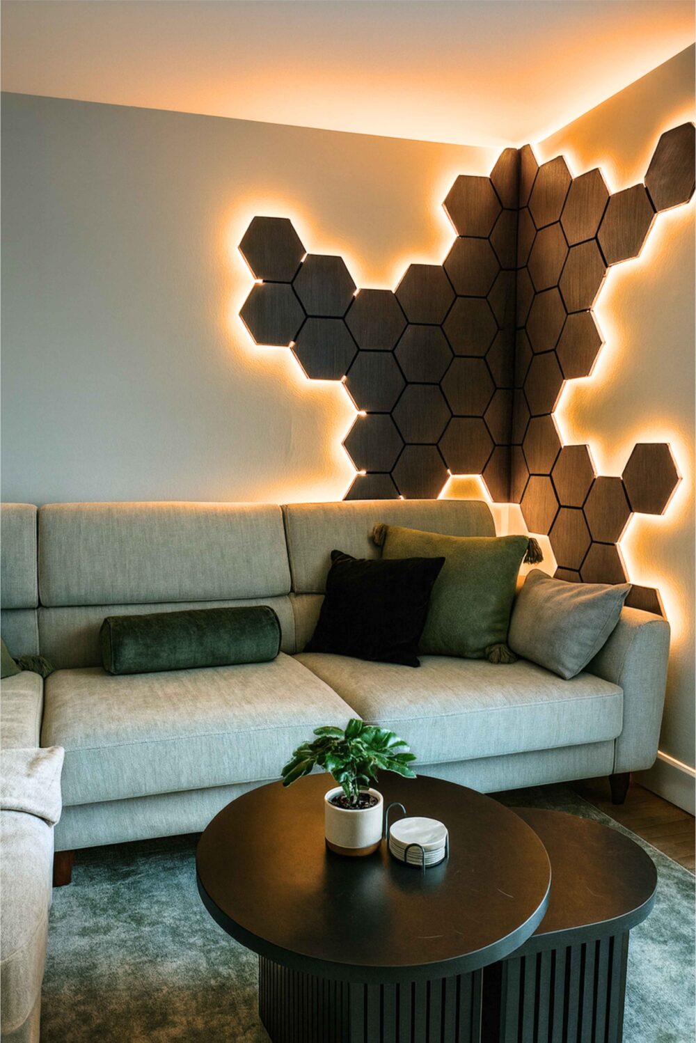 Hexagon Black Onyx