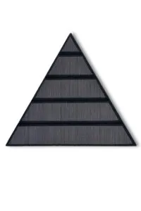 Triangle Slat Black Onyx