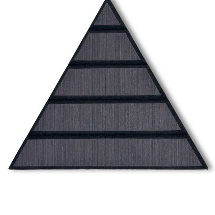 Triangle Slat Black Onyx