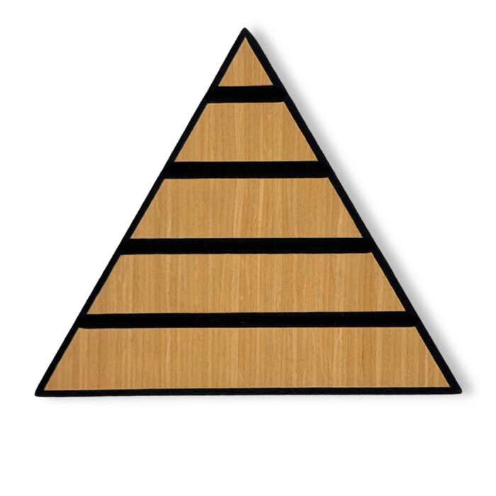 Triangle Slat Oak