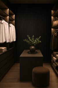 Premium Black Slat Panels