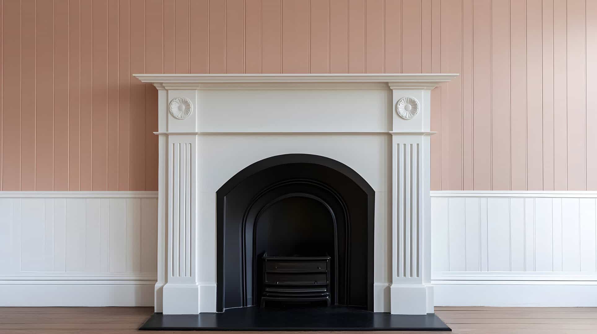 fireplace paneling