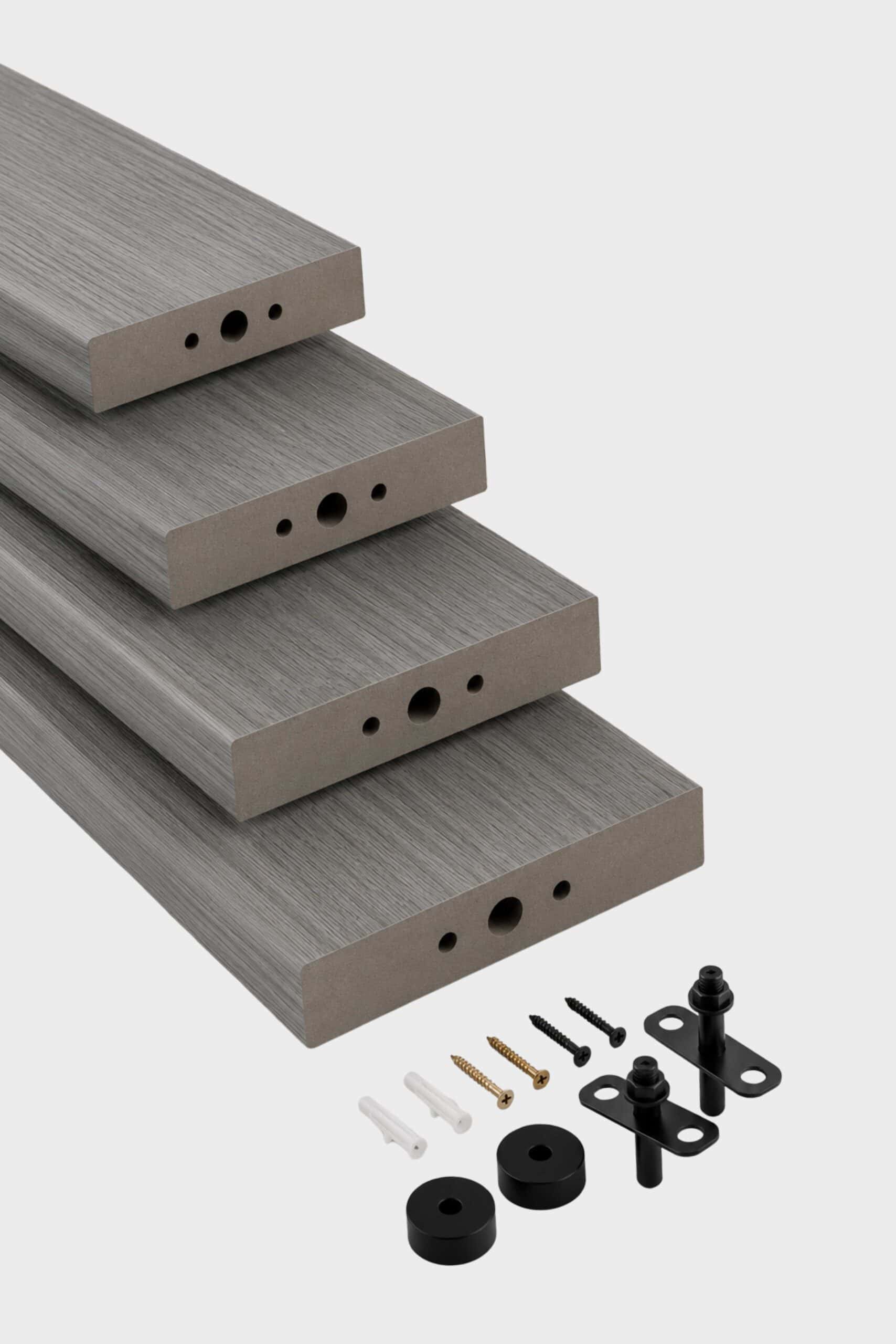 Casual Nordic Oak Wood Room Divider - Image 4