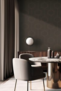 Luxe Hexagon Wallpaper