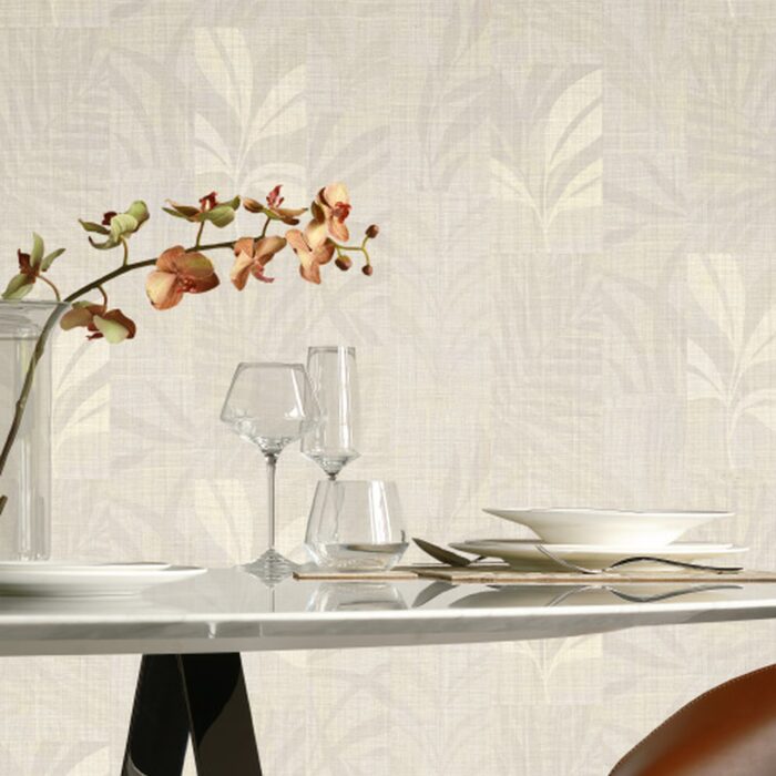 Kline Leaf Wallpaper