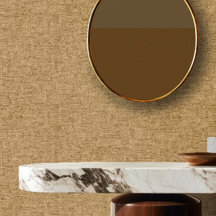 Sandstone Silk-Weave Wallpaper