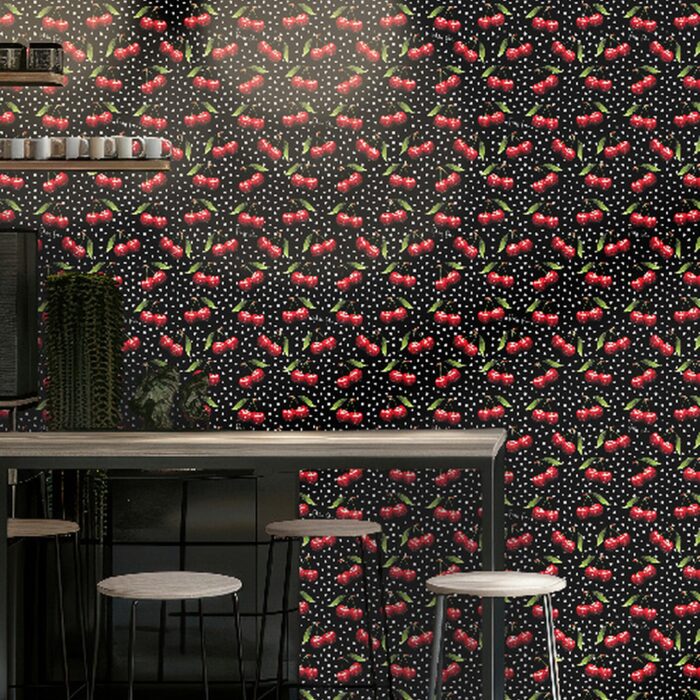 Cherry Pattern Wallpaper