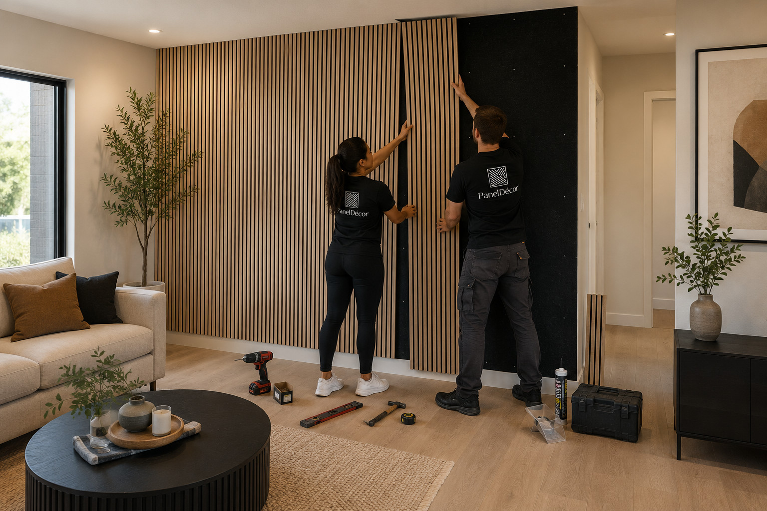 Slat Wood Panels Installation Guide