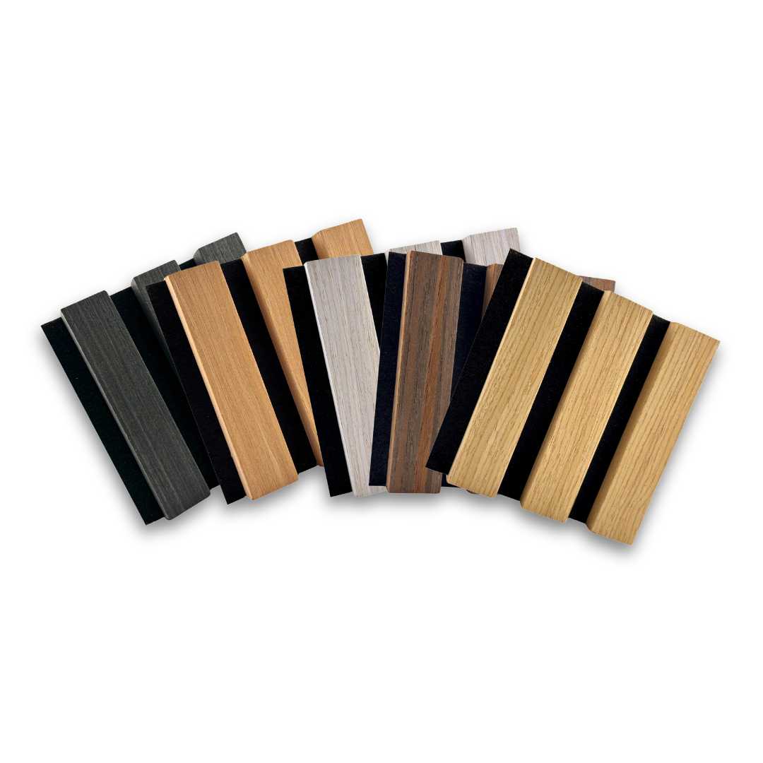 Slat Wood Panel samples